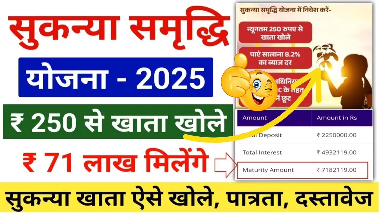 Sukanya Samriddhi Yojana 2025